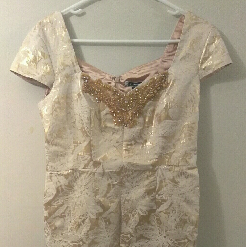Just about the knee length dress